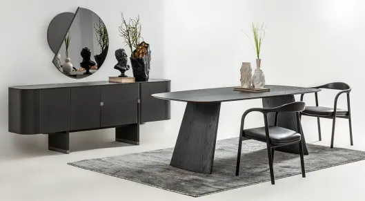 Product img 1, Delta Antrasit Yemek Odası Takımı